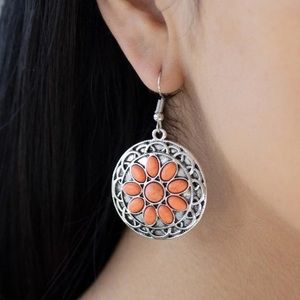 NWOT Mesa Oasis Orange Earrings